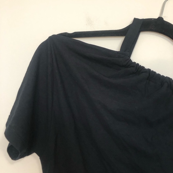 IRO Handra One Shoulder Black Dress XS - Picture 4 of 10